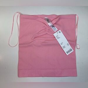 Urban Outfitters Out From Under NWT Women’s Pink Ribbed Fabric Tube Top Sz‎ XS/S
